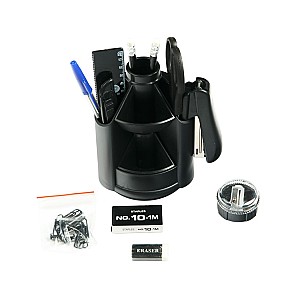 Set de masa ST03291, 14 elemente, plastic, negru