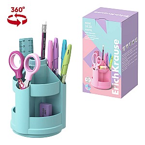 Set de masa ErichKrause 53690 Mini Desk, Pastel, 8 elemente, menta
