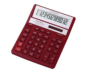 Calculator CITIZEN SDC-888 XRD, 12 digits, rosu
