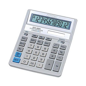 Calculator CITIZEN  SDC-888 XWH, 12 digits, alb