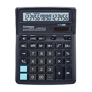 Calculator DONAU K-DT4161, 16 digits, negru