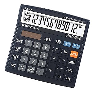 Calculator Eleven CT555N, 12 digits, negru