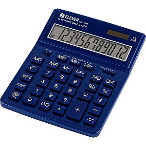 Calculator Eleven SDC444XNV, 12 digits, albastru