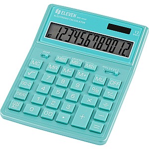 Calculator Eleven SDC444XGN, 12 digits, turcoaz