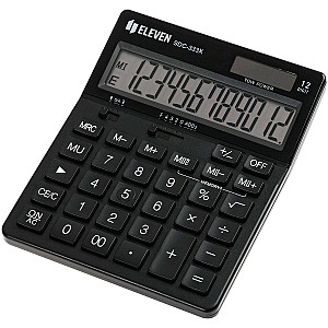 Calculator Eleven SDC333XBK, 12 digits, negru