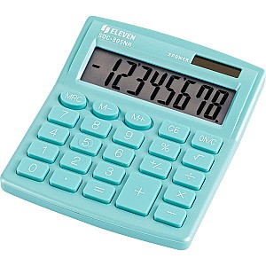 Calculator Eleven SDC805NRGN, 8 digits, turcoaz