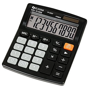 Calculator Eleven SDC810NR, 10 digits, negru