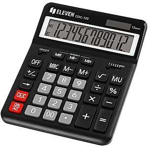 Calculator Eleven CDC120BK, 12 digits, negru