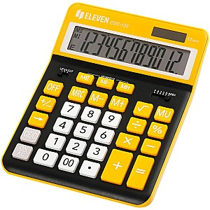 Calculator Eleven CDC120BK-OR, 12 digits, negru-portocaliu