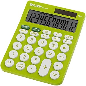 Calculator Eleven RK2311GN, 12 digits, verde