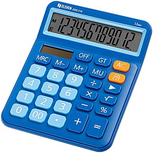 Calculator Eleven CDC110BL, 12 digits, albastru