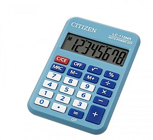 Calculator 8 digits CITIZEN LC-110 NR-BL albastru
