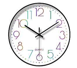 Часы настенные HH03952 черный