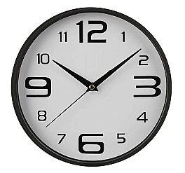 Часы настенные HH03957 черный