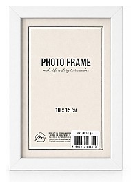 Фоторамка А6 (10х15см) RFA6-61 белая