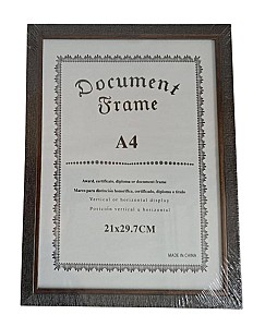 Rama foto A4 HH02363 cafeniu inchis