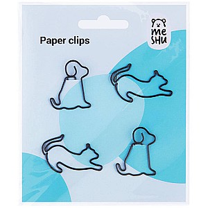 Bindere Meshu 19mm Cat and Dog 328219, 4 buc.
