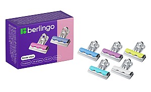 Bindere Berlingo 25mm Buldog BC1225G, 10 buc., colorate