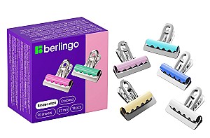 Bindere Berlingo 57mm Buldog BC1257G, 10 buc., colorate