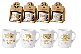 Set cadou cu cana si lingurita HH04072 cu desen