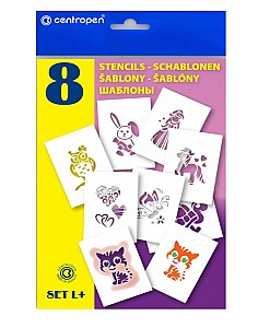 Sablon pentru carioci de suflat Centropen Fete