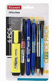 Set instrumente de scris  6 buc. LUXOR Office Pack 1353