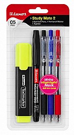 Set instrumente de scris  5 buc. LUXOR Study Mate 2 1342