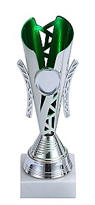 Корзина для бумаг OFFICE PRODUCTS 19012311-10, 25л., цельная с вращающейся крышкой, серый