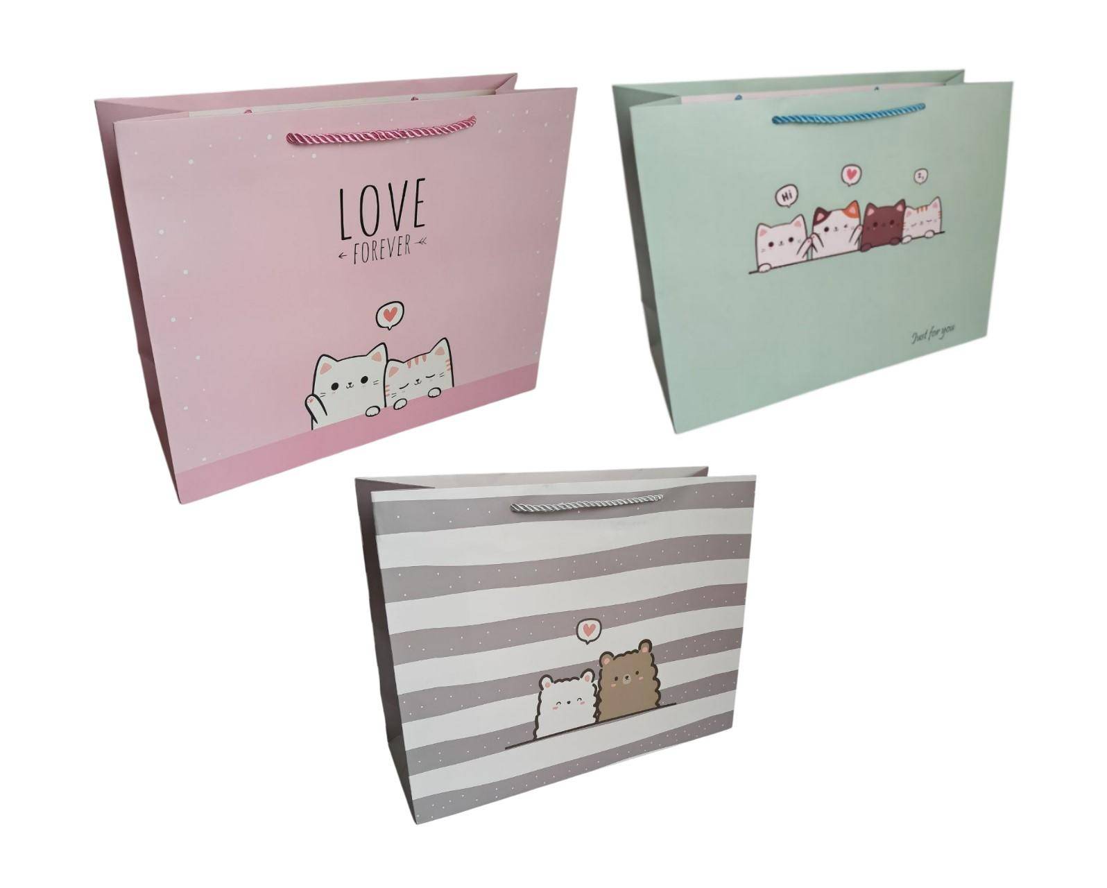 Пакет подарочный 26x32x12см, HH03739