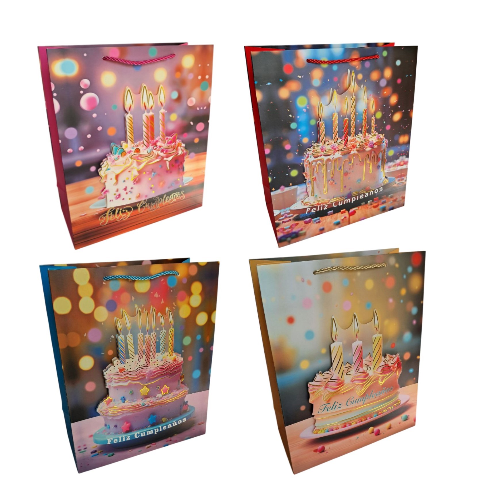 Пакет подарочный 26x32x12см HH03833