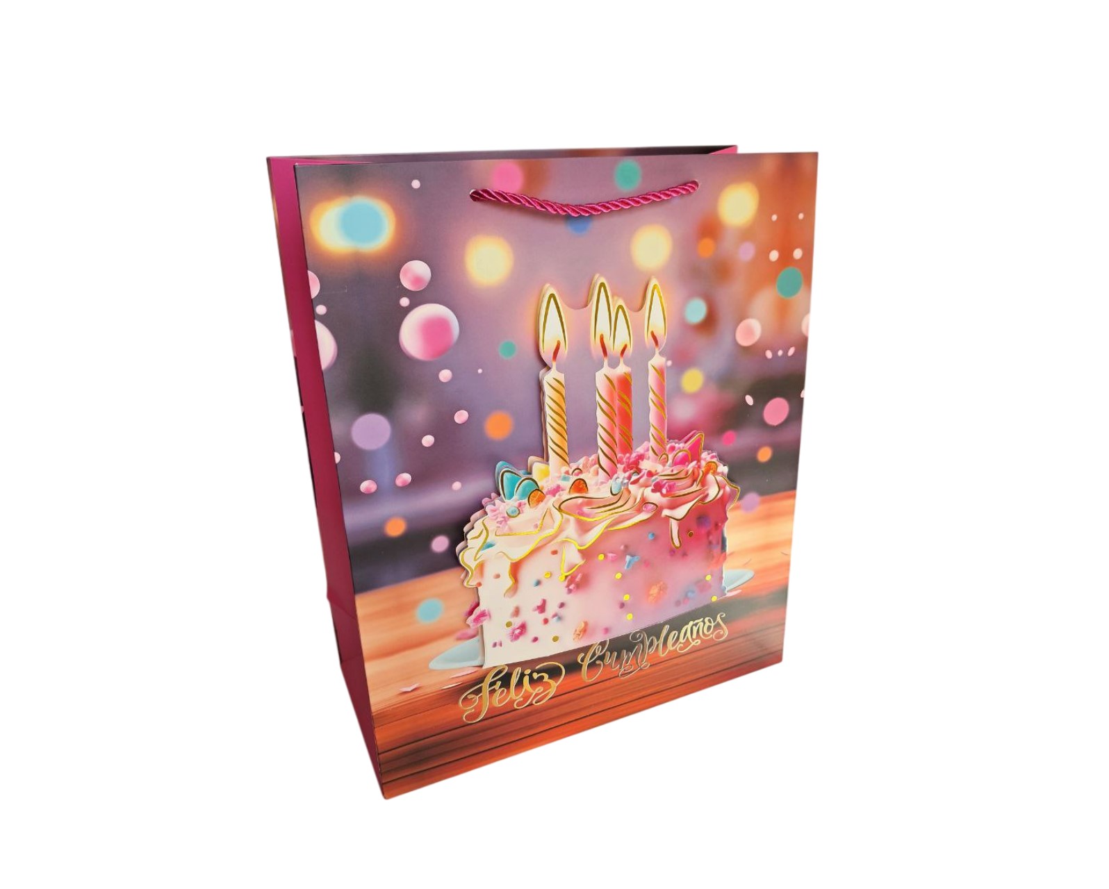 Пакет подарочный 26x32x12см HH03833