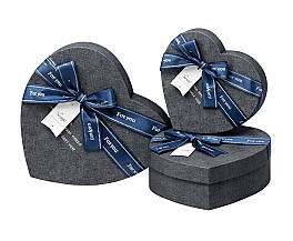 Набор коробок подарочных (3шт) HH04266 серый