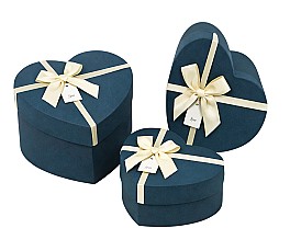 Набор коробок подарочных (3шт) HH04271 темно-синий