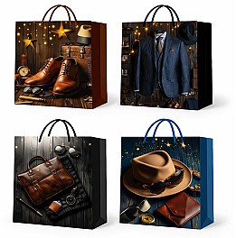 Пакет подарочный 18x23x10см HH04156