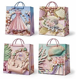 Пакет подарочный 26x32x12см HH04153