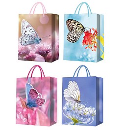 Пакет подарочный 26x32x12см HH04164