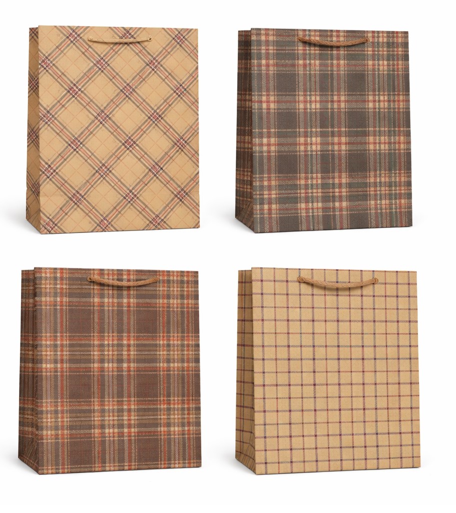 Пакет подарочный 38x50x12см HH04196 Крафт