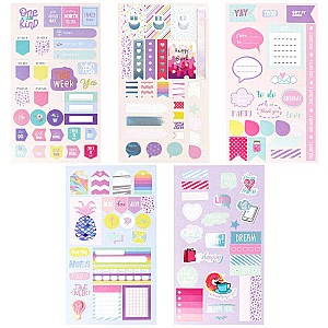 Autocolante Meshu 334398 Bright moment 5buc