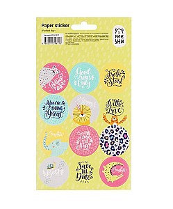 Autocolante Meshu 328505 Perfect day 12x21cm, 12buc