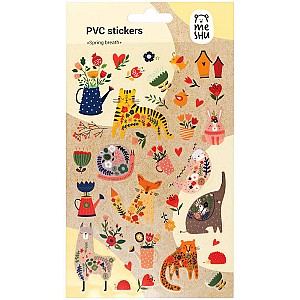 Autocolante Meshu 328493 Spring Breath 12x21cm, 44buc