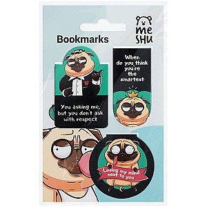 Semne de carte magnetice MESHU Funny Pag 342177, 3buc