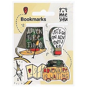 Semne de carte magnetice MESHU Adventure 342161, 3buc