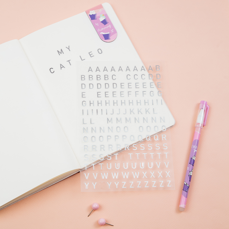 Autocolante Meshu 42760 Silver PVC 10x21cm, 156buc