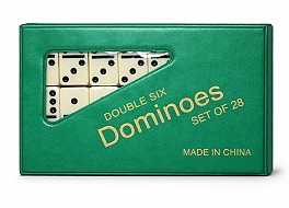 Joc de masa Domino TY0488 husa verde