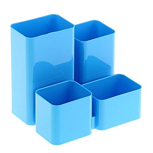 Suport pentru rechizite OP312 Junior, plastic, albastu deschis