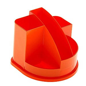 Подставка настольная OP56 Авангард, пластик, оранжевый
