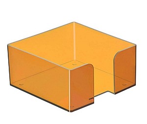 Box pentru hartie Stamm 9x9x5 cm PL53 portocaliu