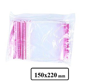 Pungi Ziplock OFFICE PRODUCTS 150x220mm, 100 buc