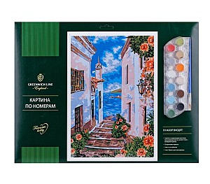 Pictura pe numere Drumul spre mare 30x40cm