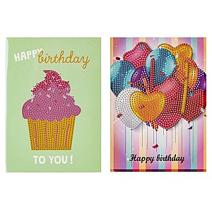 Mozaic cu diamante Centrum 89772 Balloons 13x18cm